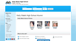 Desktop Screenshot of kellywalshhighschool.org