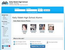 Tablet Screenshot of kellywalshhighschool.org